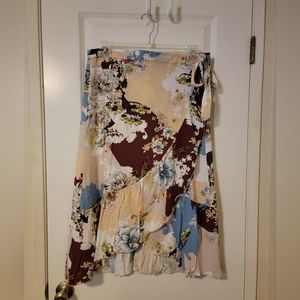 Wrap skirt Hi Lo by Melissa Paige